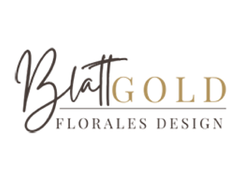 Blattgold - florales Design